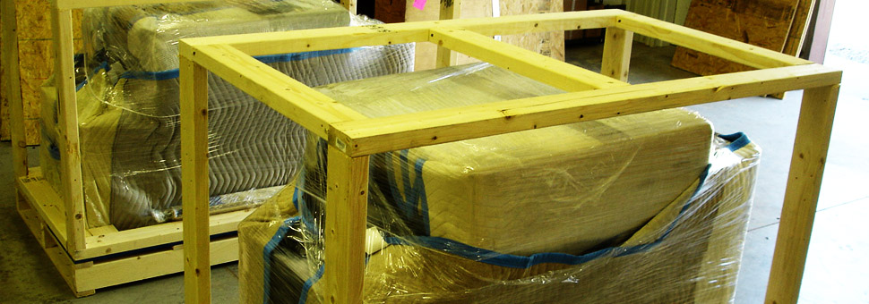 Shamrock CratingWe will help you decide on the best way to package or crate your shipment as well as figure out the most efficient, safest way for it to get where it\'s going. Then we will arrange for one of our shipping couriers to pick up your box, tube or crate.
